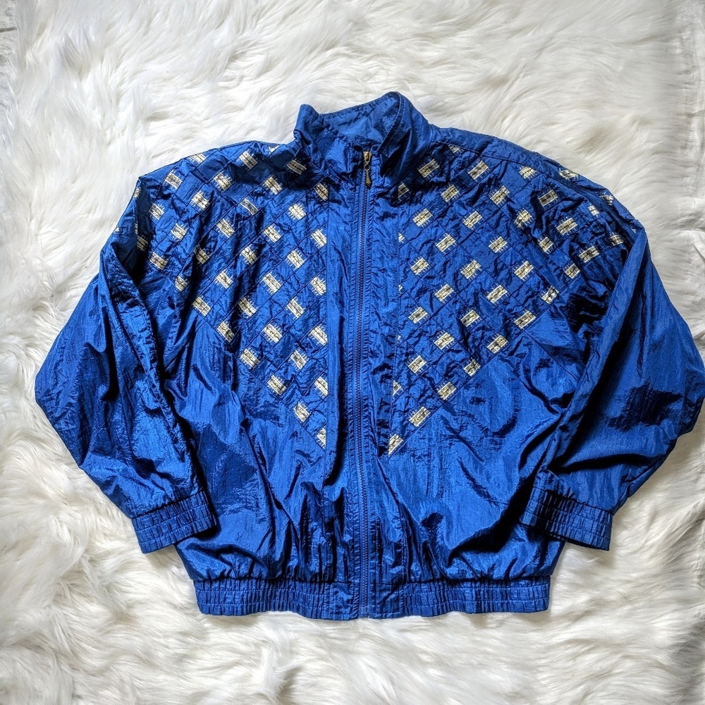 Metallic Fleck Track Jacket - Picture 2 of 7